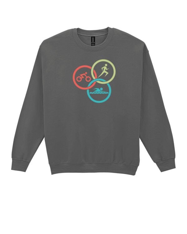 Bluza bez kaptura <br>Triatlon Sport Wyzwanie