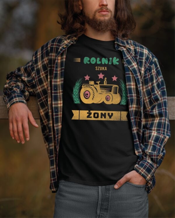 TL1256 Tshirt Hoodie Sweater SIM9 Koszulka Rolnik Szuka Żony