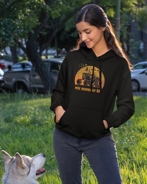 TL1257 Tshirt Hoodie Sweater SIM11 Bluza z kapturem <br>Traktor SUV Rolnik