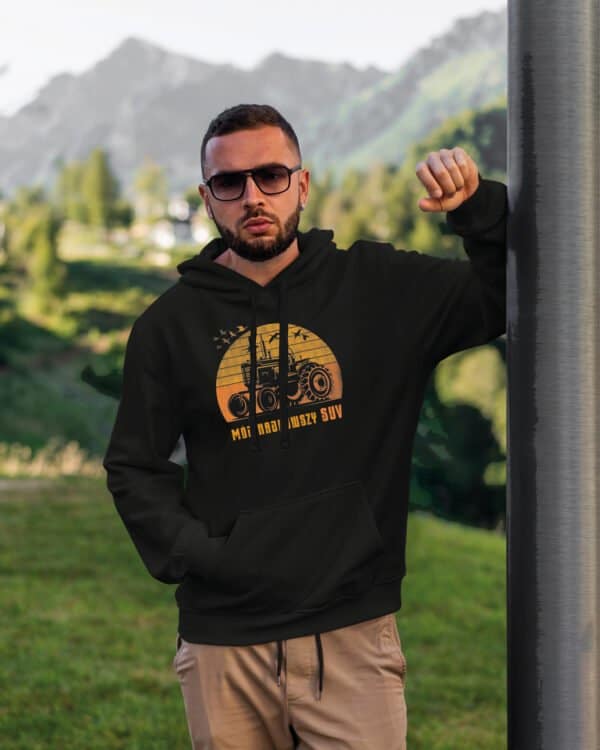 TL1257 Tshirt Hoodie Sweater SIM12 Bluza z kapturem <br>Traktor SUV Rolnik