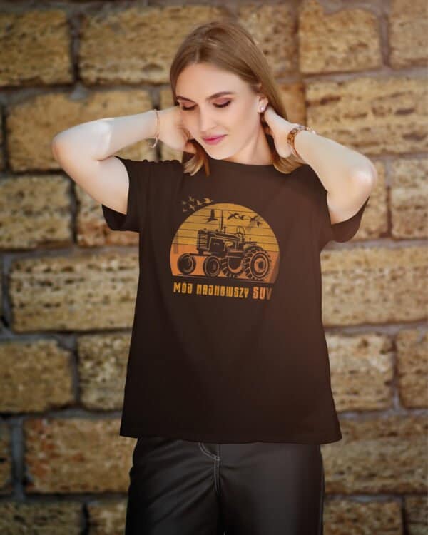 TL1257 Tshirt Hoodie Sweater SIM8 Koszulka Traktor SUV Rolnik