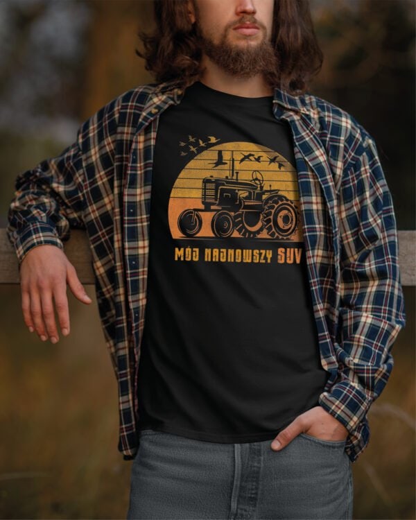 TL1257 Tshirt Hoodie Sweater SIM9 Koszulka Traktor SUV Rolnik