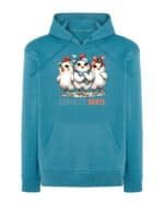 Bluza z kapturem <br>Śmieszna Słodkie Kury