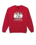 Bluza bez kaptura <br>Śmieszna Słodkie Kury