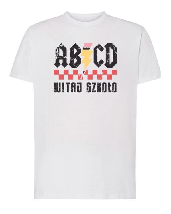 TL1259BK Tshirt Hoodie Sweater SIM Koszulka Parodia ACDC Szkoła