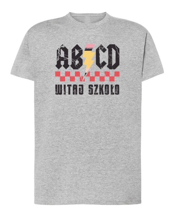 TL1259BK Tshirt Hoodie Sweater SIM4 Koszulka Parodia ACDC Szkoła