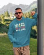 TL1259WH Tshirt Hoodie Sweater SIM18 Bluza z kapturem <br>Parodia ACDC Szkoła