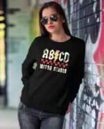 Bluza bez kaptura <br>Parodia ACDC Szkoła