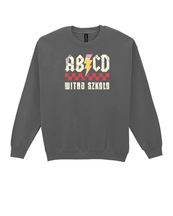 Bluza bez kaptura <br>Parodia ACDC Szkoła