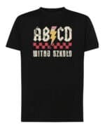 TL1259WH Tshirt Hoodie Sweater SIM7 Koszulka Parodia ACDC Szkoła