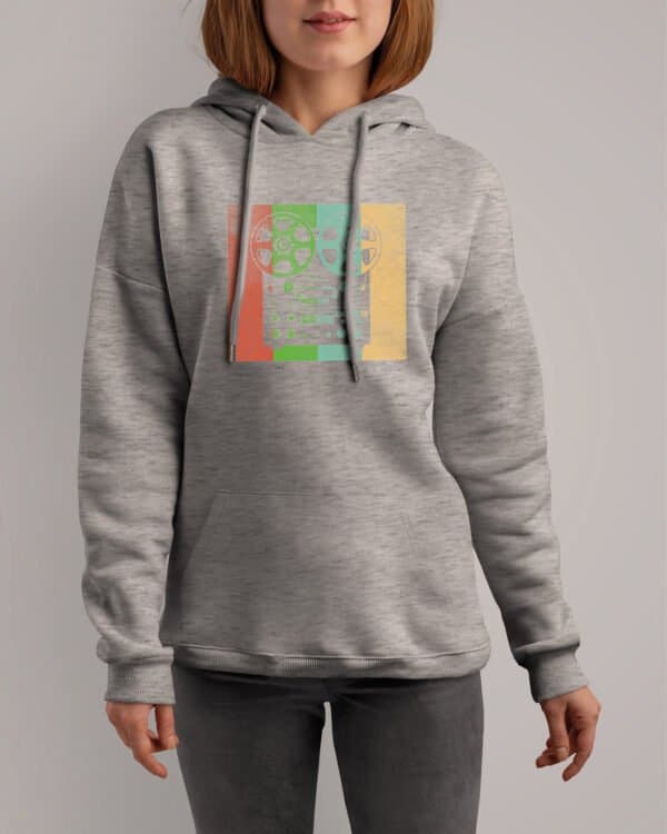 TL1260 Tshirt Hoodie Sweater SIM14 Bluza z kapturem <br>Magnetofon Vintage PRL