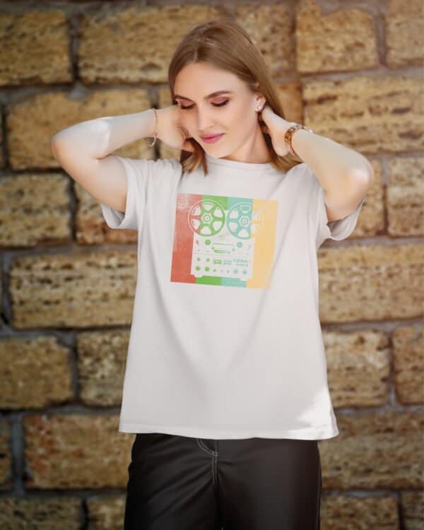 TL1260 Tshirt Hoodie Sweater SIM2 Koszulka Magnetofon Vintage PRL