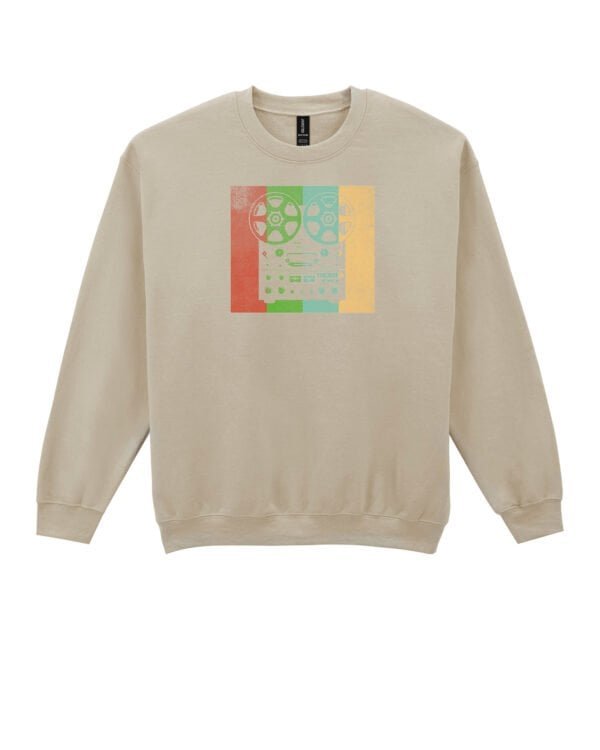 Bluza bez kaptura <br>Magnetofon Vintage PRL
