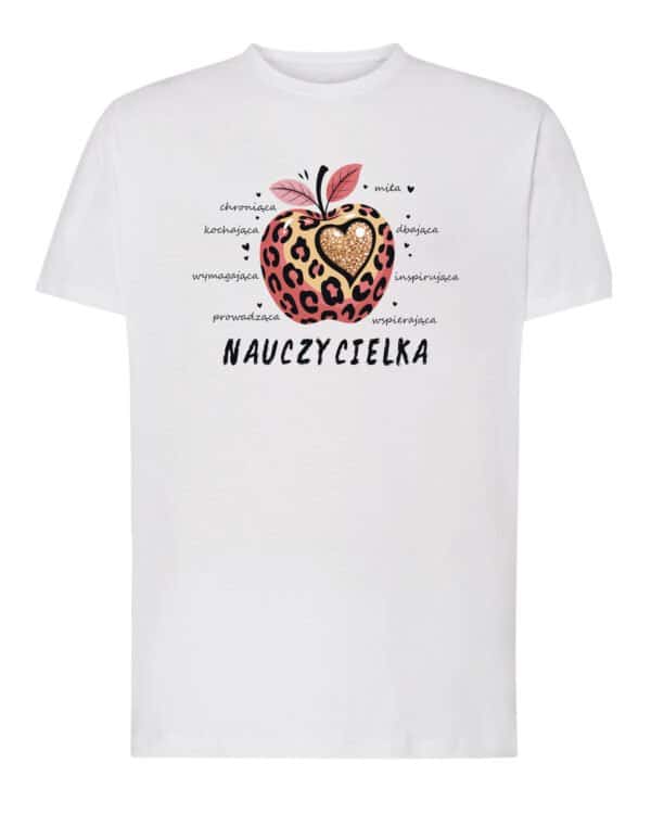 TL1261BK Tshirt Hoodie Sweater SIM Koszulka dla Nauczycielki Jabłko