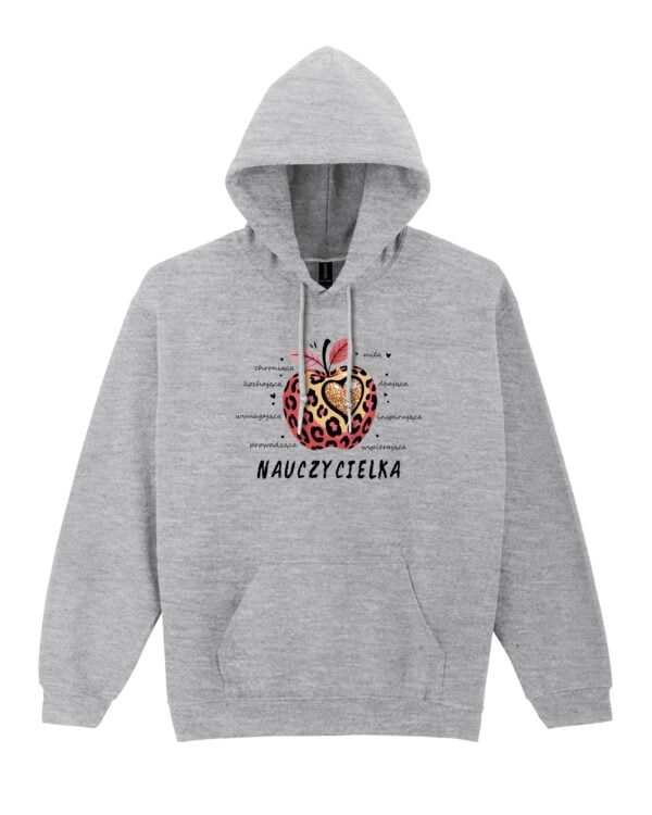Bluza z kapturem <br>dla Nauczycielki Jabłko
