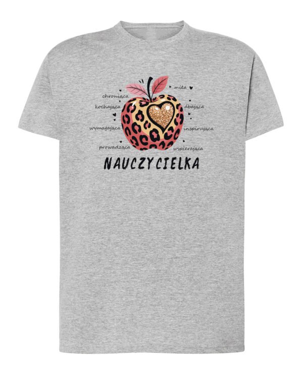 TL1261BK Tshirt Hoodie Sweater SIM4 Koszulka dla Nauczycielki Jabłko