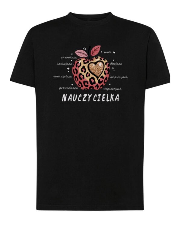 TL1261WH Tshirt Hoodie Sweater SIM7 Koszulka dla Nauczycielki Jabłko