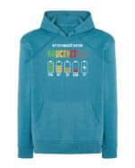 TL1262WH Tshirt Hoodie Sweater SIM16 Bluza z kapturem <br>dla Nauczyciela Energia