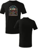 TL1263 Kids4 Koszulka Dziecięca Back to School Tour z humorem na nowy rok szkolny