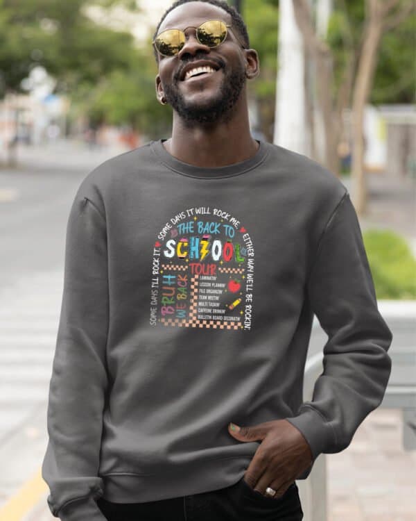 TL1263 Tshirt Hoodie Sweater SIM24 Bluza bez kaptura <br>Powrót do Szkoły