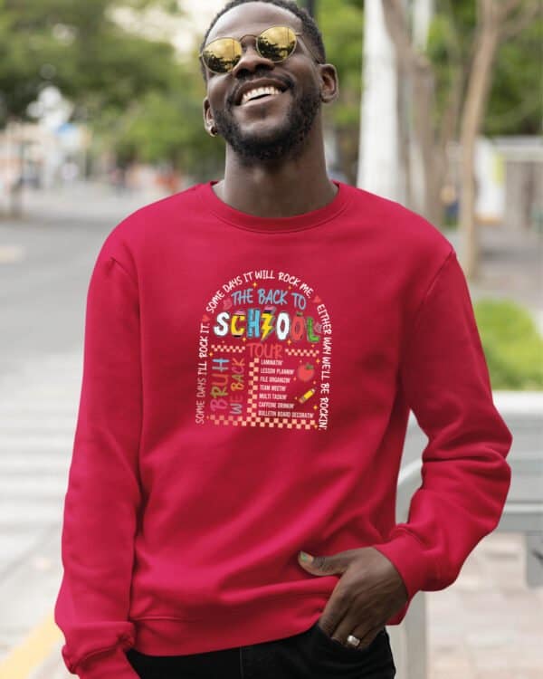 TL1263 Tshirt Hoodie Sweater SIM27 Bluza bez kaptura <br>Powrót do Szkoły