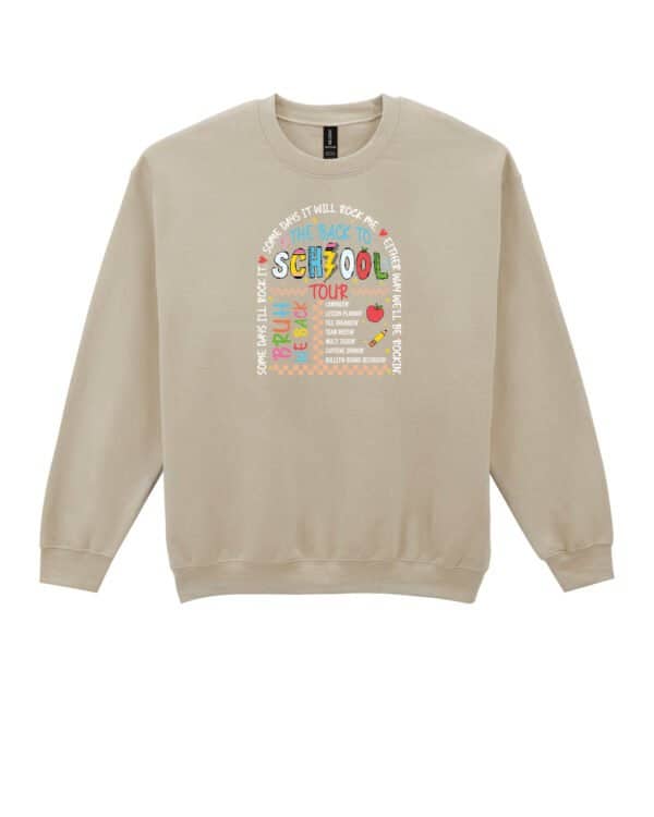 TL1263 Tshirt Hoodie Sweater SIM28 Bluza bez kaptura <br>Powrót do Szkoły