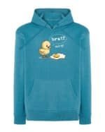 Bluza z kapturem <br>Śmieszna Kurczak Jajko