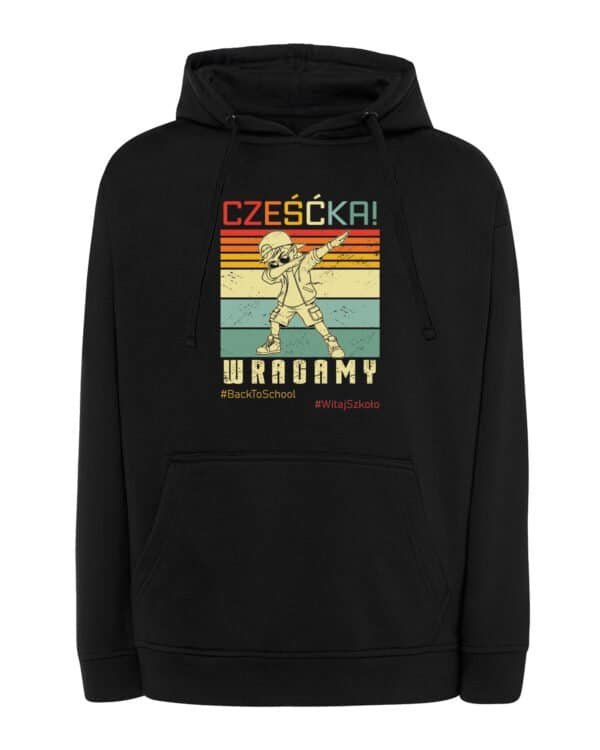 Bluza z kapturem Back to School
