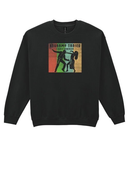 Bluza bez kaptura dla Par Personalizowana Taniec Kluby