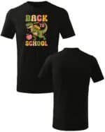 Koszulka Dziecięca Back to School z Dinozaurem T-Rex
