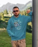 Bluza z kapturem <br>Krowy Śmieszny Tekst
