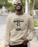 TL1276 Tshirt Hoodie Sweater SIM30 Bluza bez kaptura <br>Żaba Śmieszny Tekst