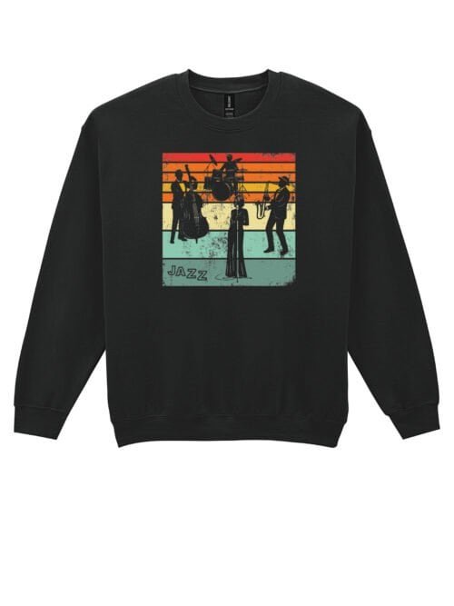 Bluza bez kaptura JAZZ Muzyka Koncert