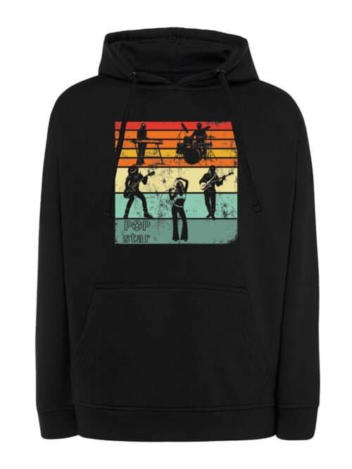 Bluza z kapturem POP Muzyka Koncert