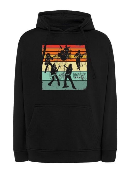 Bluza z kapturem ROCK Muzyka Koncert