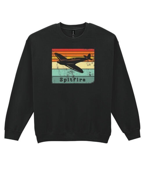 Bluza bez kaptura Myśliwiec Spitfire 2 Wojna Światowa