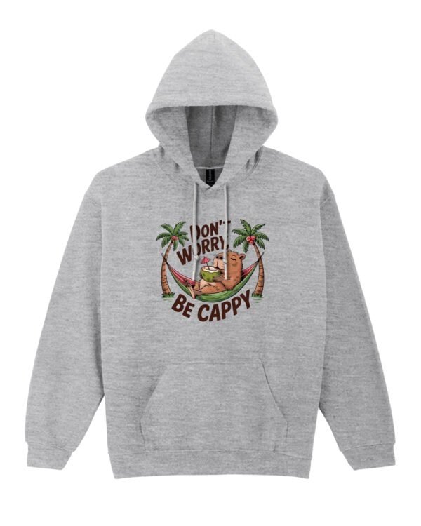 Bluza z kapturem <br>Kapibara Śmieszny Tekst