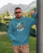 Bluza z kapturem <br>Kapibara Śmieszny Tekst