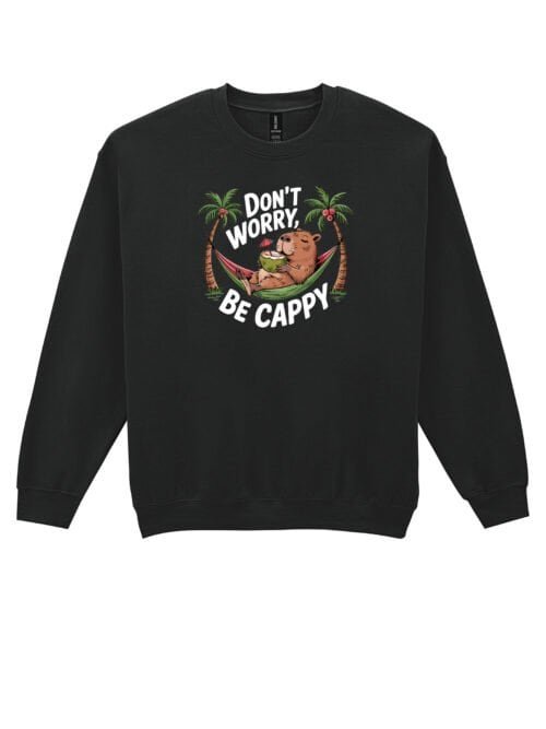 Bluza bez kaptura Kapibara Śmieszny Tekst