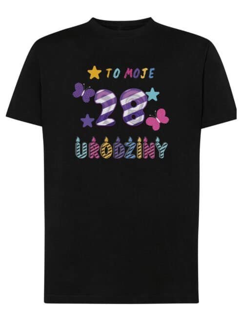 Koszulka Personalizowana Urodziny