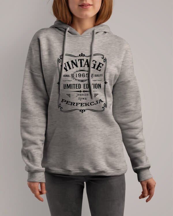 Bluza z kapturem <br>Personalizowana Vintage Rocznik