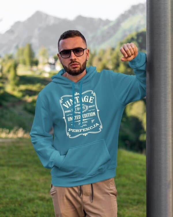 Bluza z kapturem <br>Personalizowana Vintage Rocznik