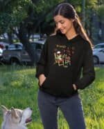 Bluza z kapturem <br>Śmieszna Żaba Piwo Grill
