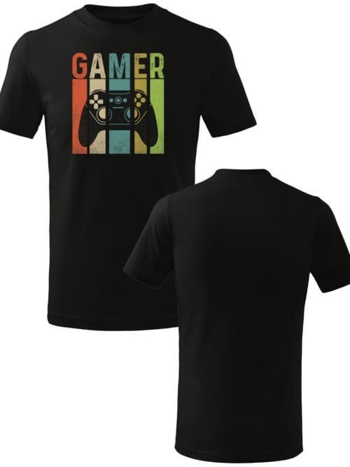 Koszulka Dziecięca Gamer Gracz idealna dla małego fana gier