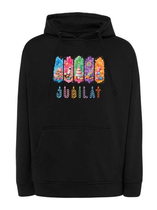 Bluza z kapturem Jubilat Urodziny