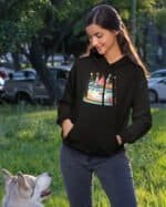Bluza z kapturem <br>Personalizowana Urodziny Tort