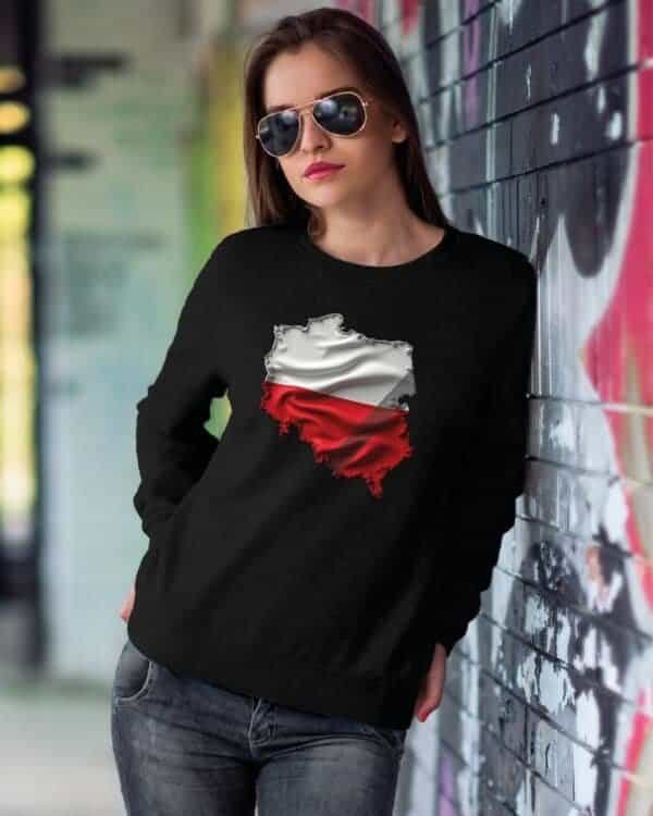 Bluza bez kaptura <br>Patriotyczna Nasza Polska
