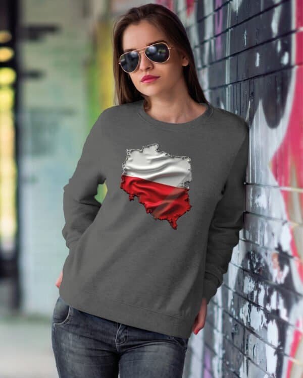 Bluza bez kaptura <br>Patriotyczna Nasza Polska
