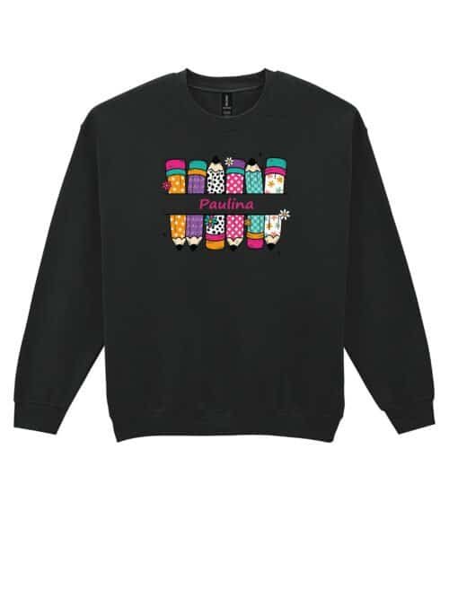 Bluza bez kaptura Personalizowana Szkoła Powrót