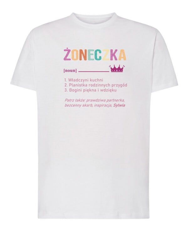 TL1299 Tshirt Hoodie Sweater SIM Koszulka dla Żony Personalizowana Śmieszna Żonka